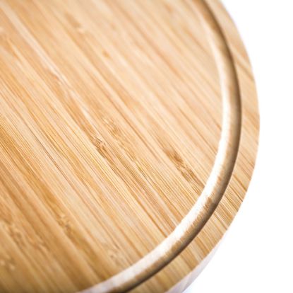 close up of Bamboo Cobb Cutting Board