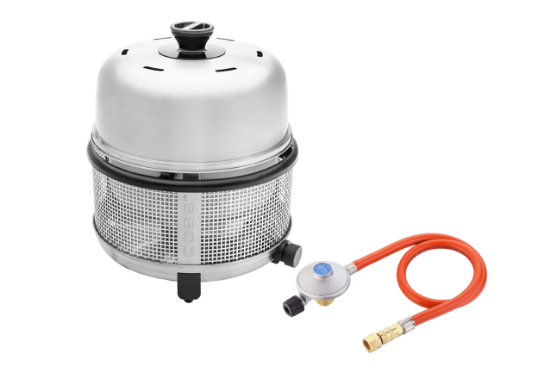 Cobb Premier+ Gas portable cooker with EN417 screw on regulator and hose